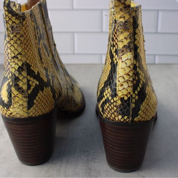 Sam Edelman WINONA Western Booties Ankle 7 - Picture 3 of 7